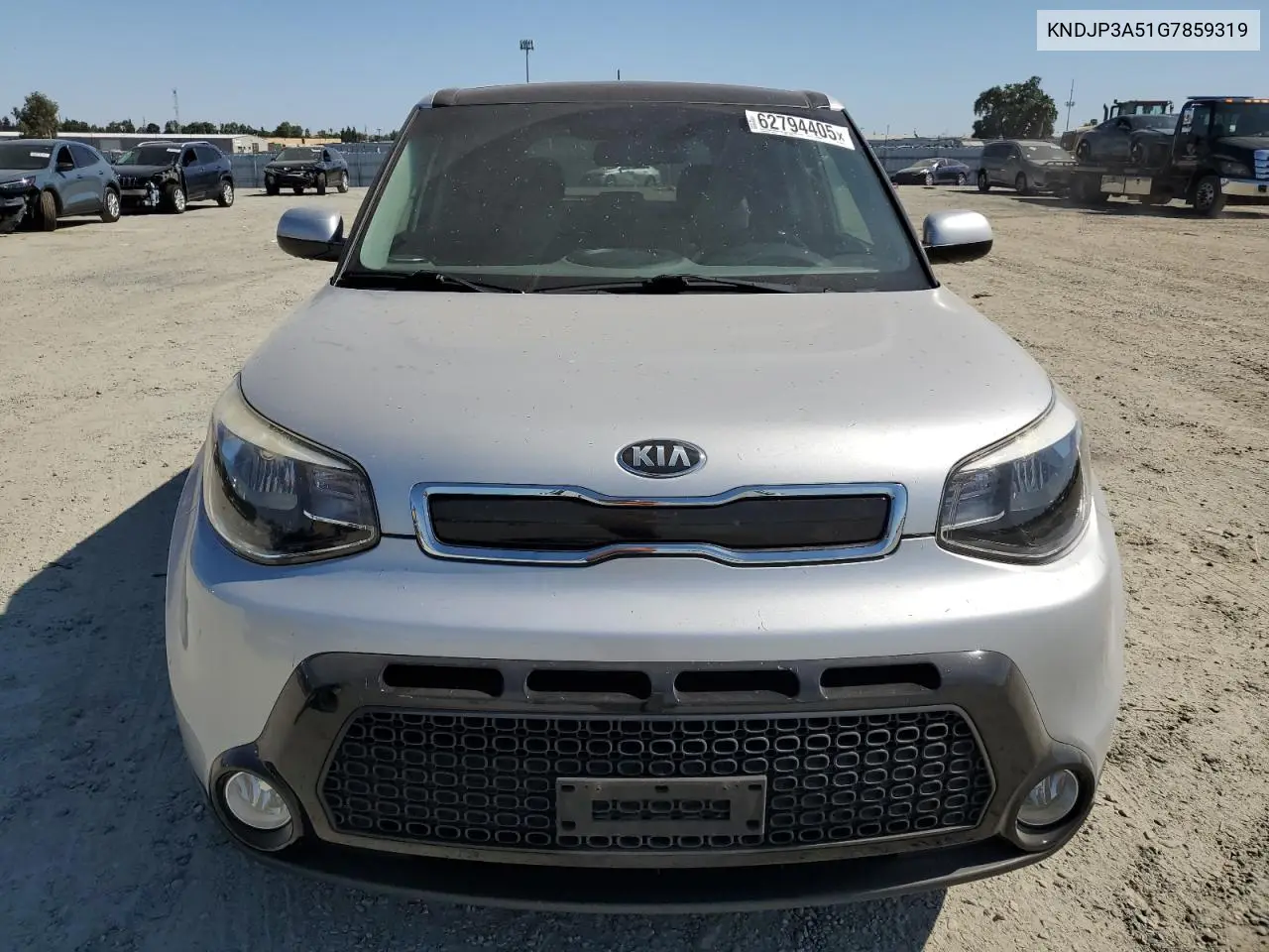 2016 Kia Soul + VIN: KNDJP3A51G7859319 Lot: 62794405