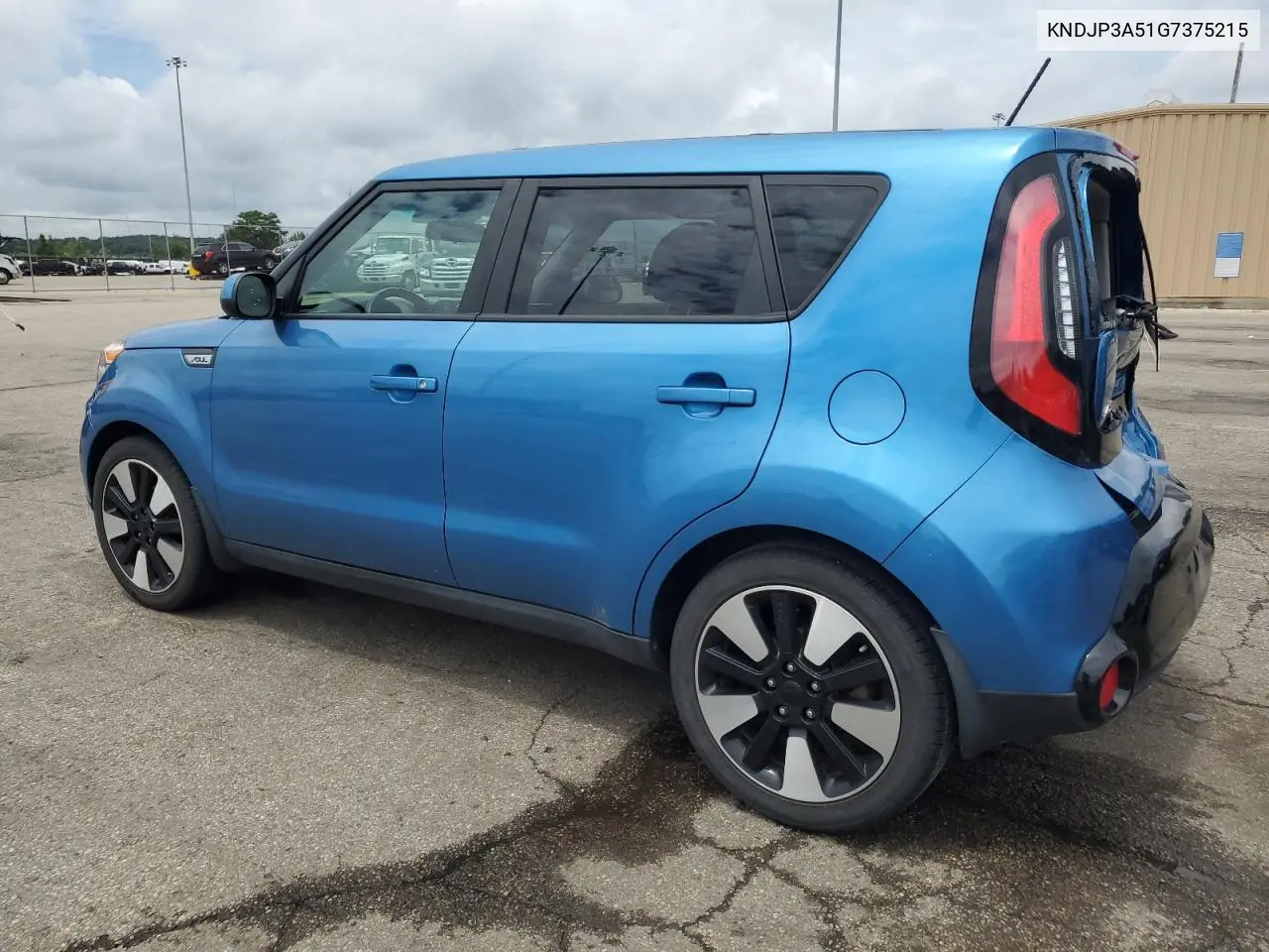 2016 Kia Soul + VIN: KNDJP3A51G7375215 Lot: 62955435