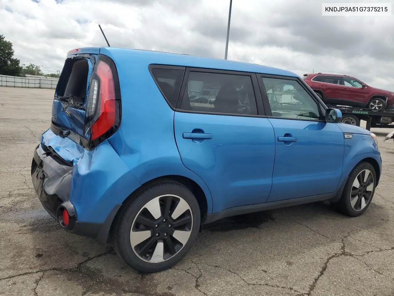 2016 Kia Soul + VIN: KNDJP3A51G7375215 Lot: 62955435