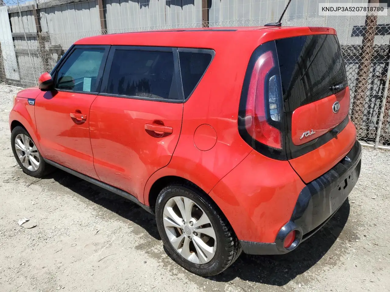 2016 Kia Soul + VIN: KNDJP3A52G7818780 Lot: 62963415