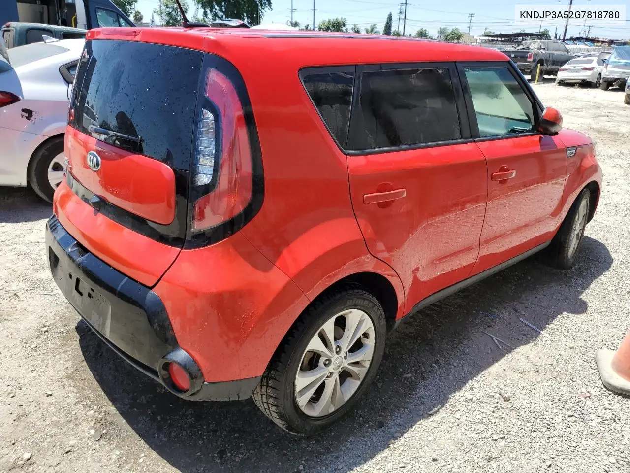 2016 Kia Soul + VIN: KNDJP3A52G7818780 Lot: 62963415