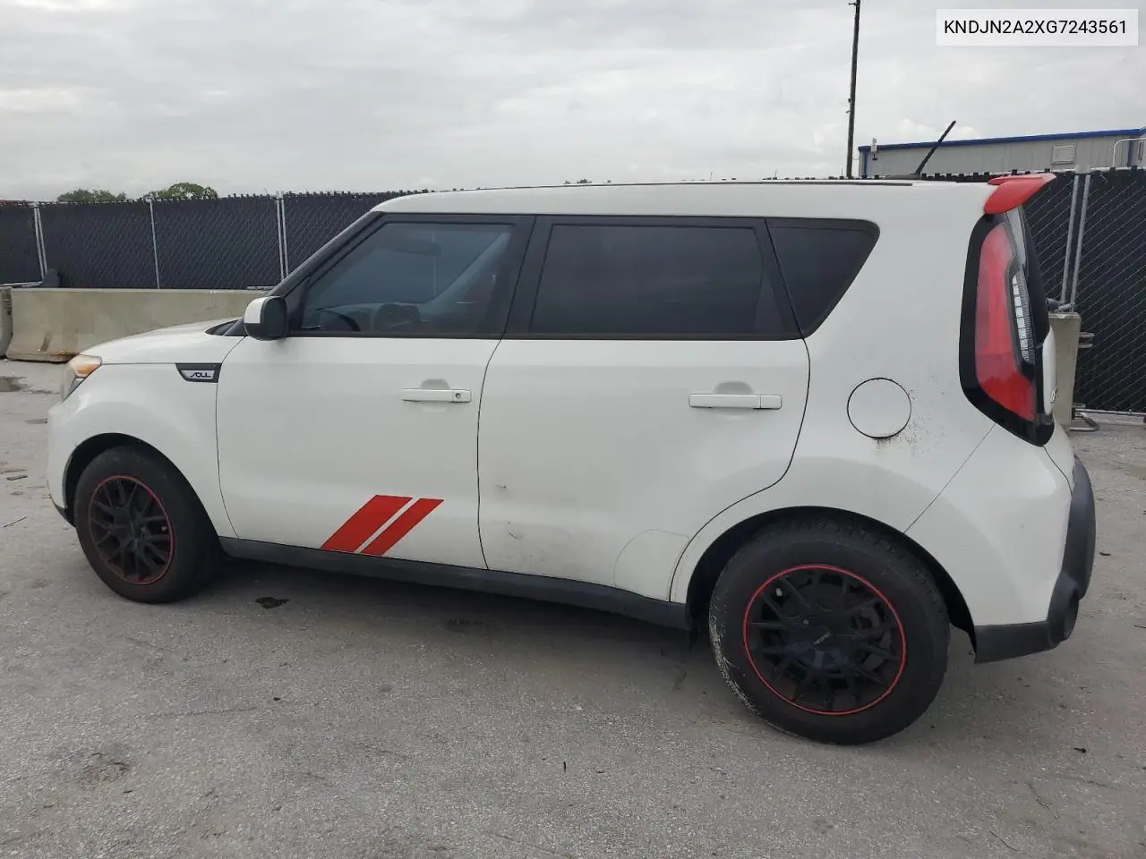 2016 Kia Soul VIN: KNDJN2A2XG7243561 Lot: 63027935