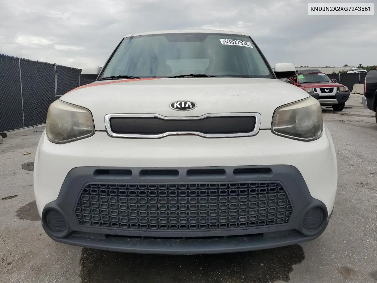 2016 Kia Soul VIN: KNDJN2A2XG7243561 Lot: 63027935