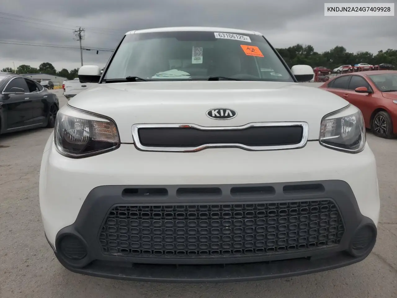 2016 Kia Soul VIN: KNDJN2A24G7409928 Lot: 63106125