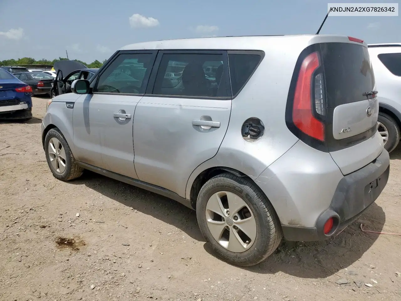 2016 Kia Soul VIN: KNDJN2A2XG7826342 Lot: 63146395