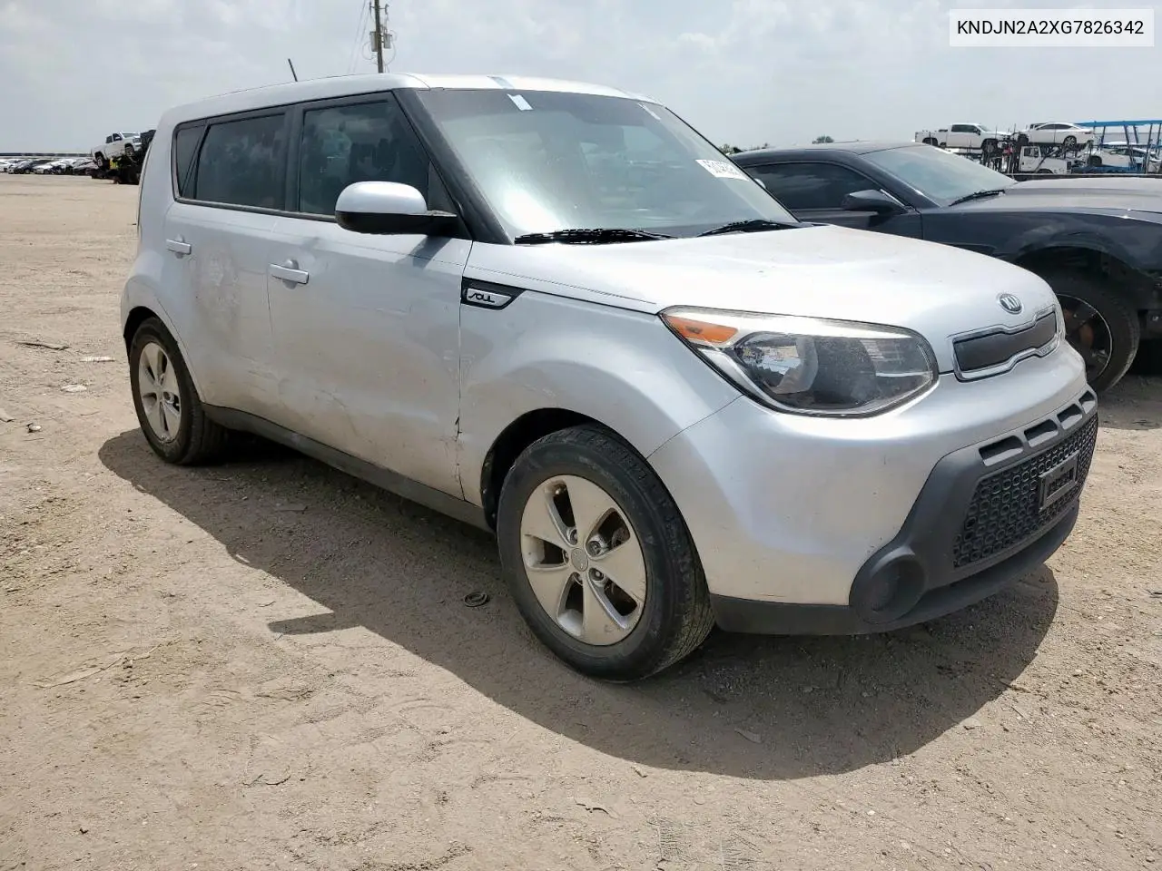 2016 Kia Soul VIN: KNDJN2A2XG7826342 Lot: 63146395