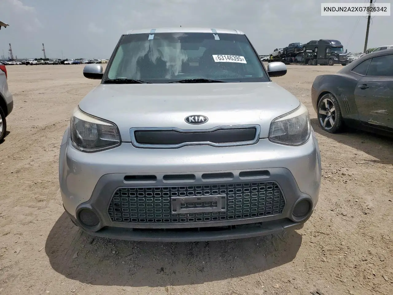 2016 Kia Soul VIN: KNDJN2A2XG7826342 Lot: 63146395