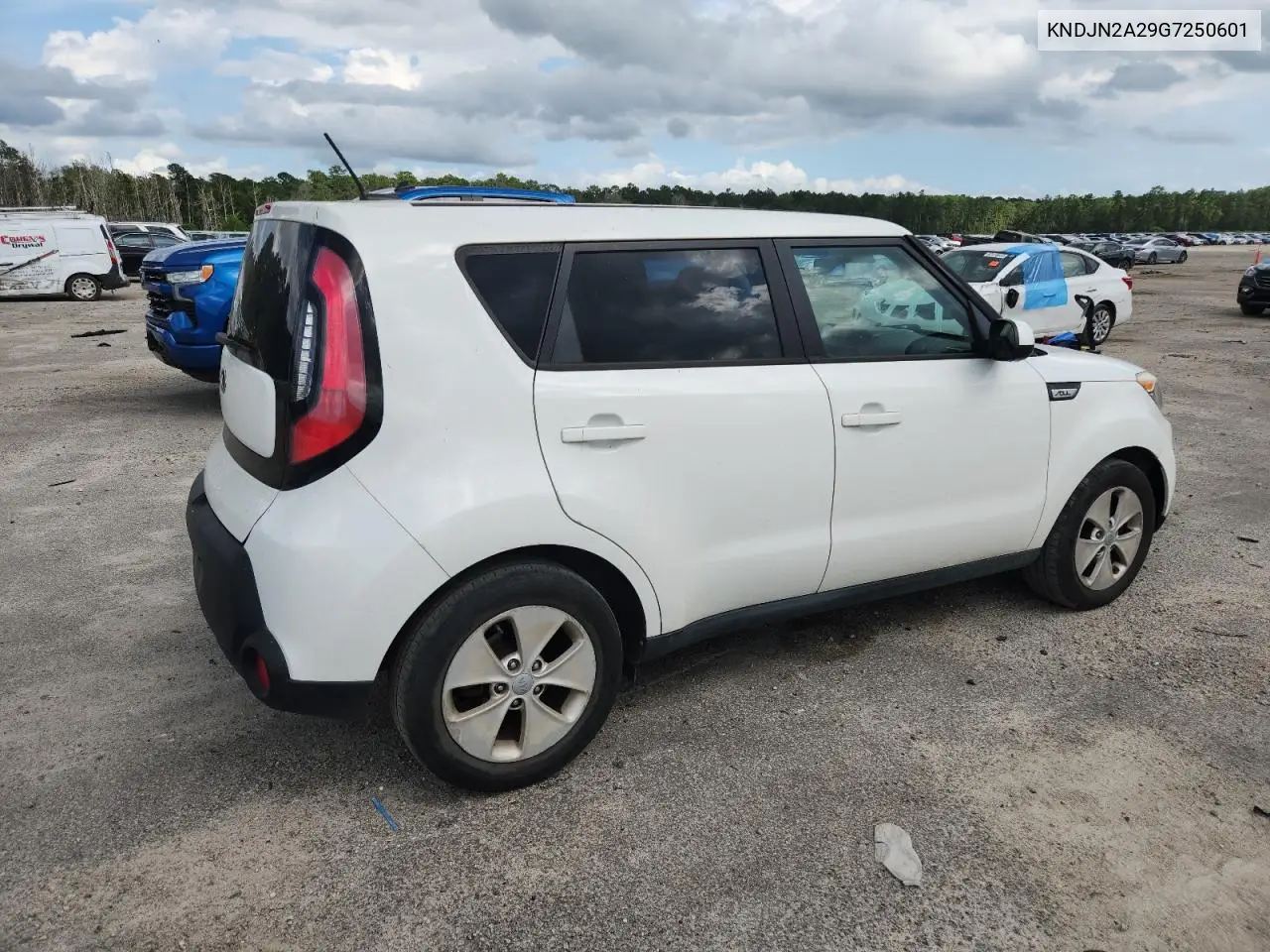 2016 Kia Soul VIN: KNDJN2A29G7250601 Lot: 63270355
