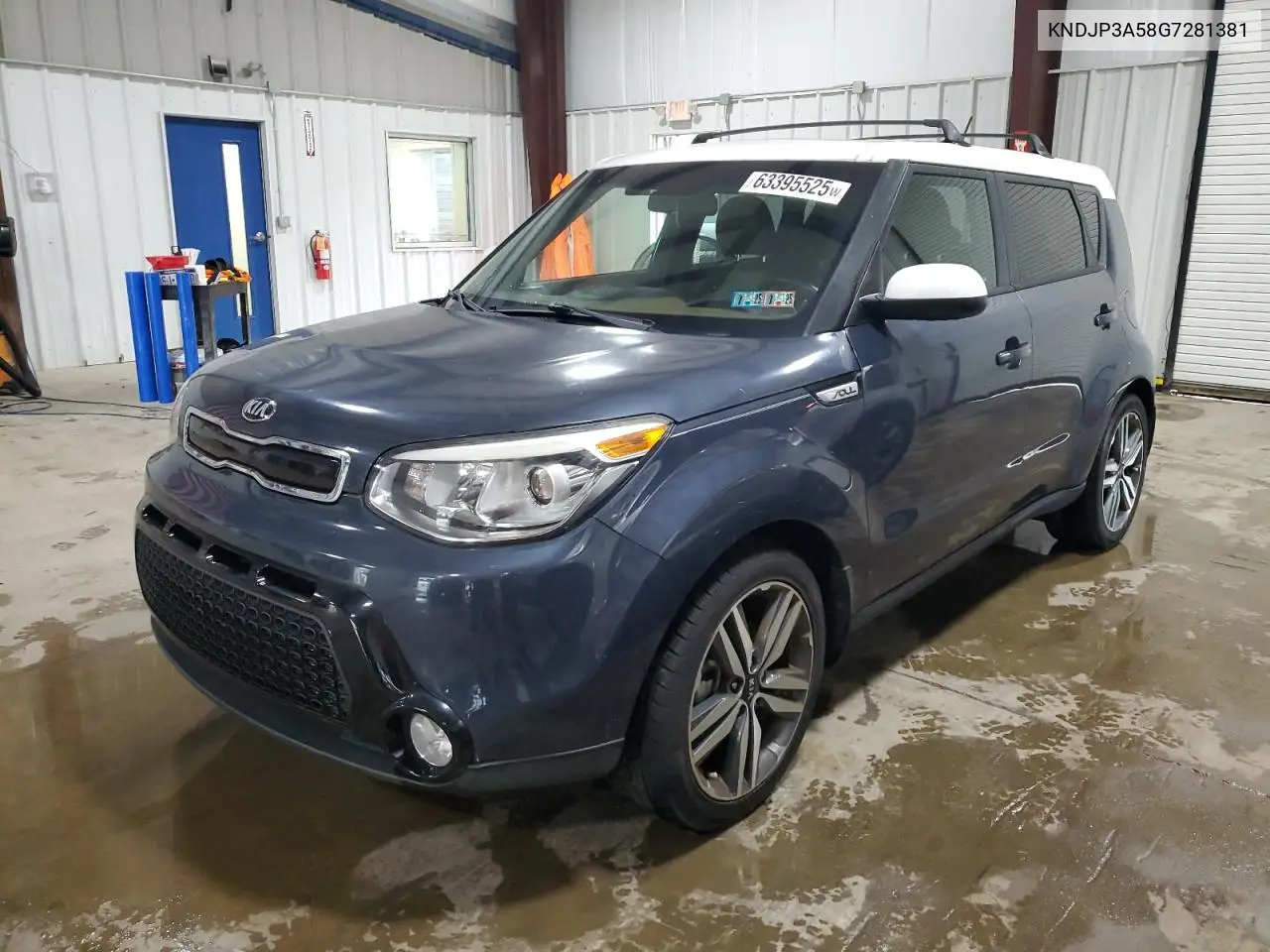 2016 Kia Soul + VIN: KNDJP3A58G7281381 Lot: 63395525
