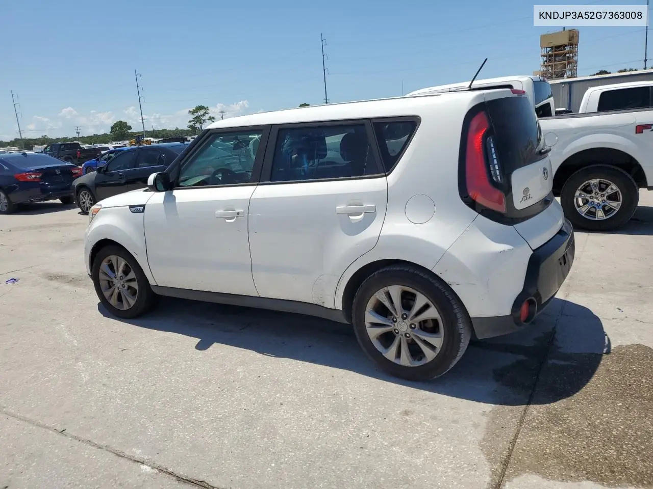 2016 Kia Soul + VIN: KNDJP3A52G7363008 Lot: 65177505