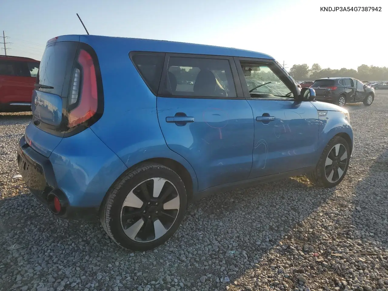 2016 Kia Soul + VIN: KNDJP3A54G7387942 Lot: 65540205