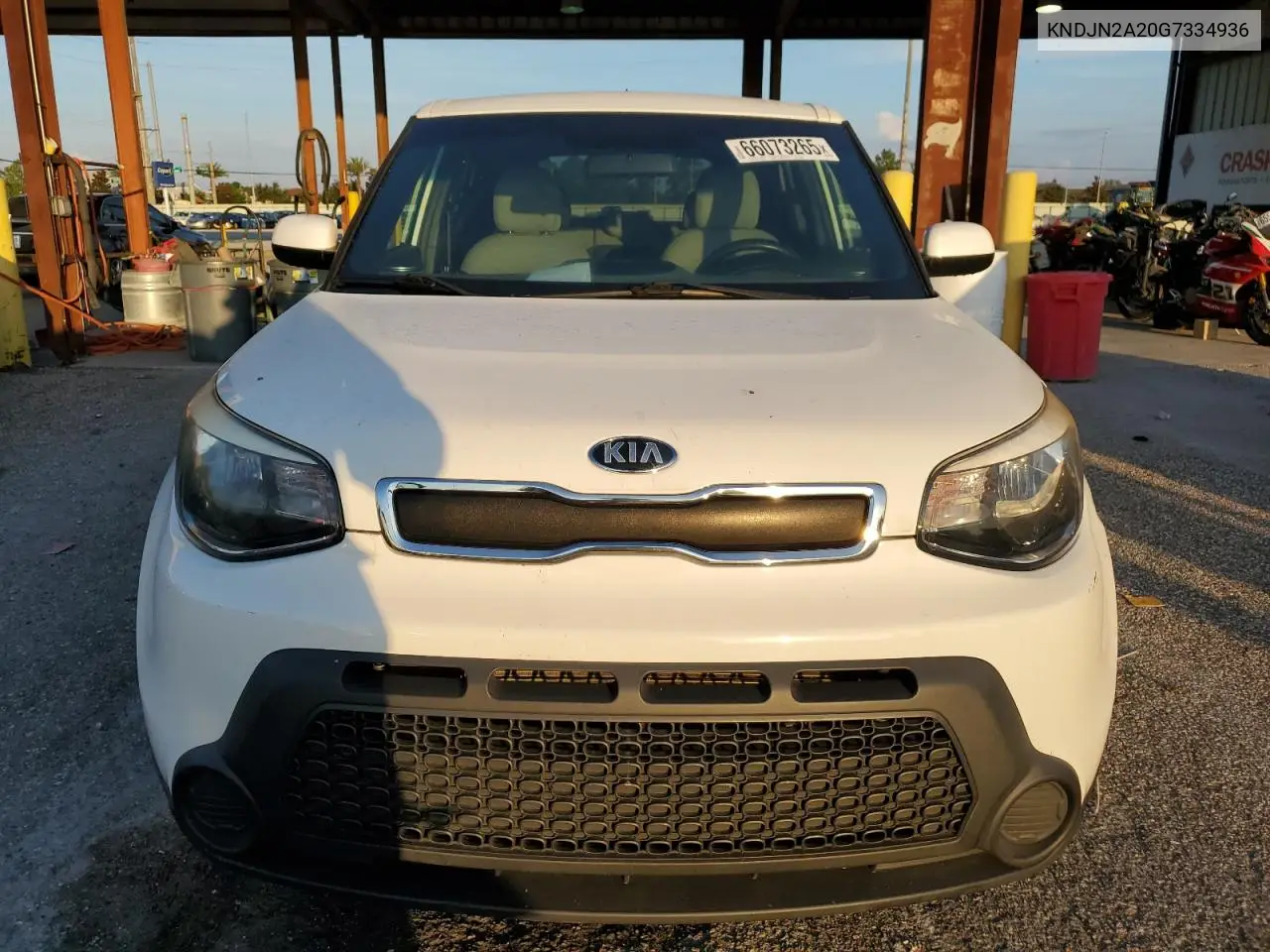2016 Kia Soul VIN: KNDJN2A20G7334936 Lot: 66073265