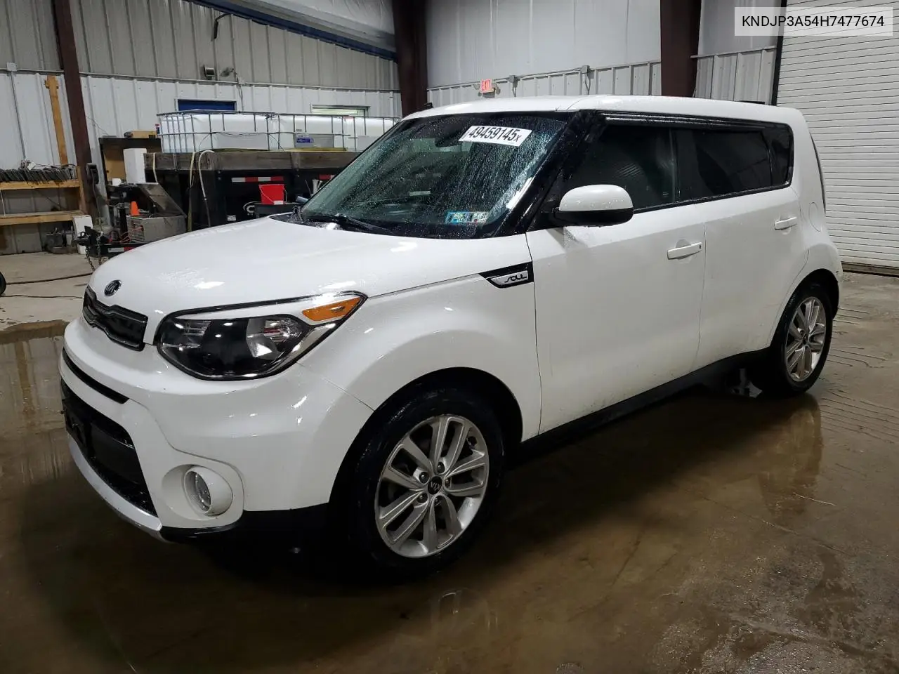 2017 Kia Soul + VIN: KNDJP3A54H7477674 Lot: 49459145