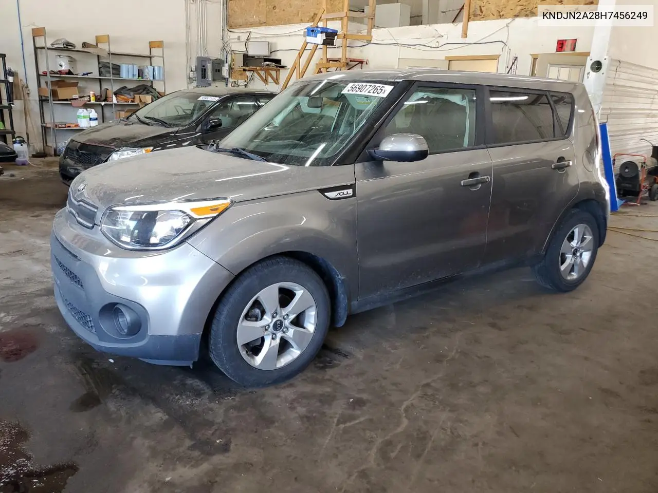 2017 Kia Soul VIN: KNDJN2A28H7456249 Lot: 56907265