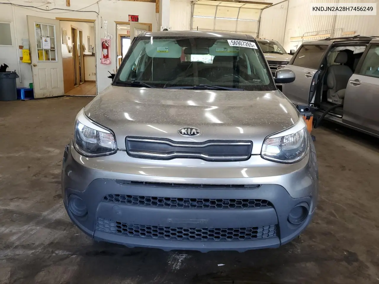 2017 Kia Soul VIN: KNDJN2A28H7456249 Lot: 56907265