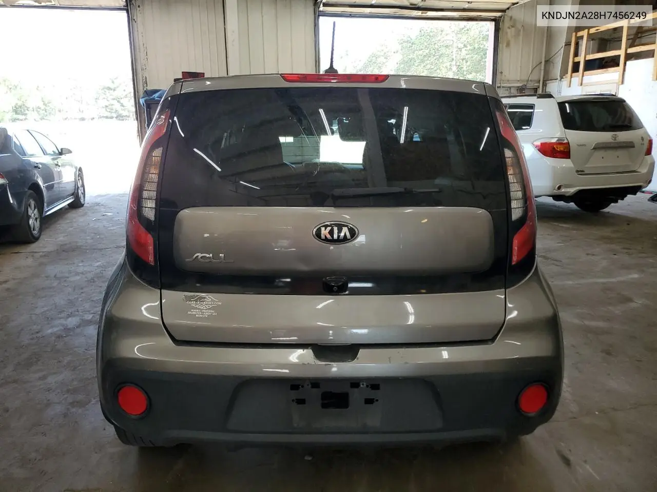 2017 Kia Soul VIN: KNDJN2A28H7456249 Lot: 56907265