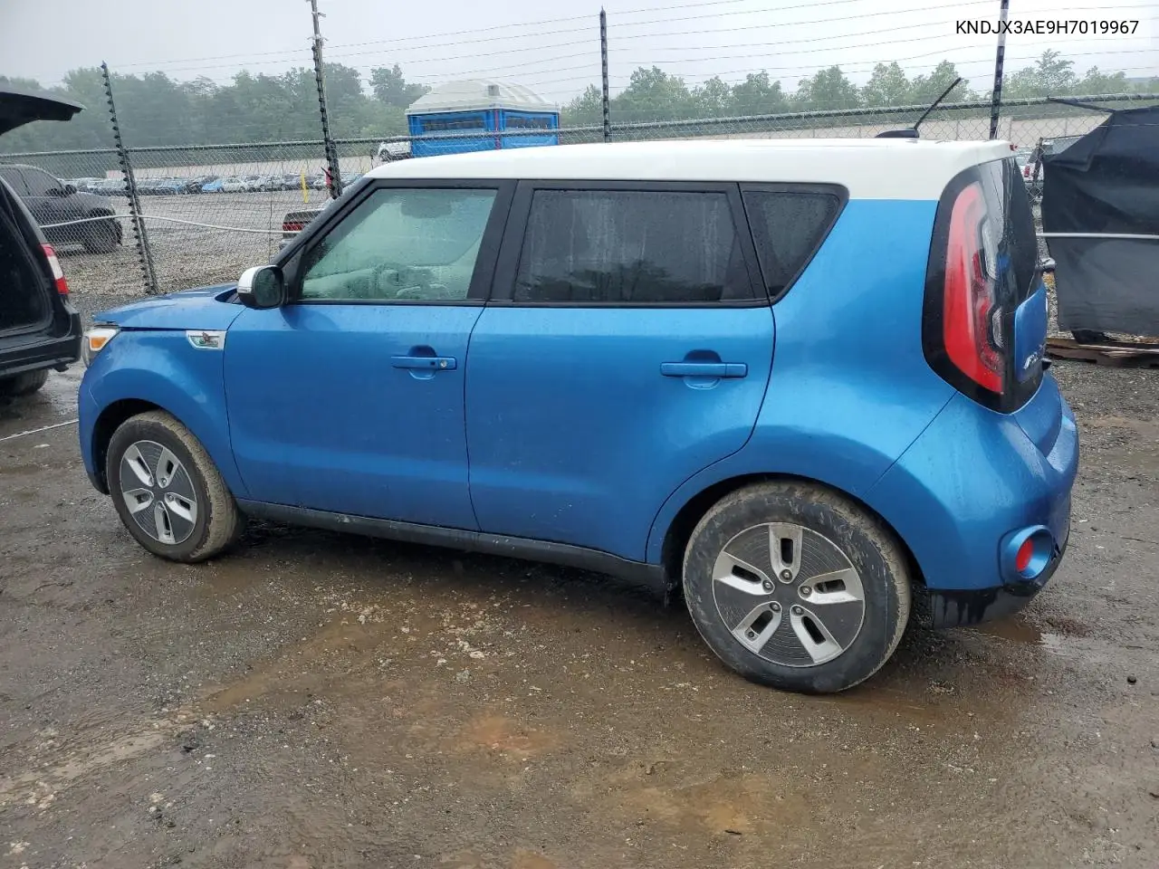2017 Kia Soul Ev + VIN: KNDJX3AE9H7019967 Lot: 56999465