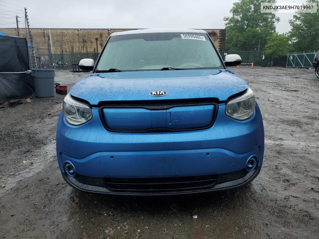 2017 Kia Soul Ev + VIN: KNDJX3AE9H7019967 Lot: 56999465