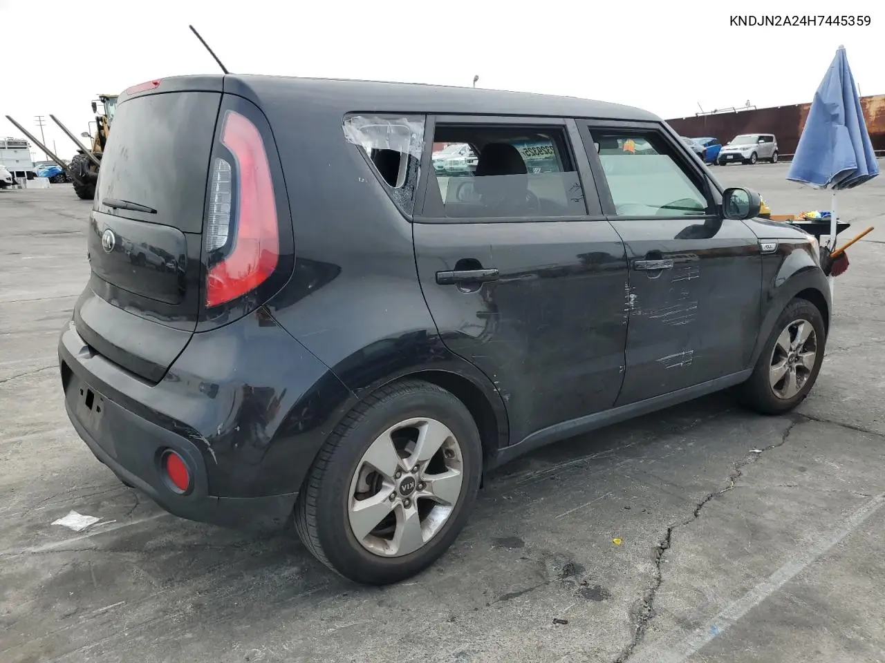 2017 Kia Soul VIN: KNDJN2A24H7445359 Lot: 62329325