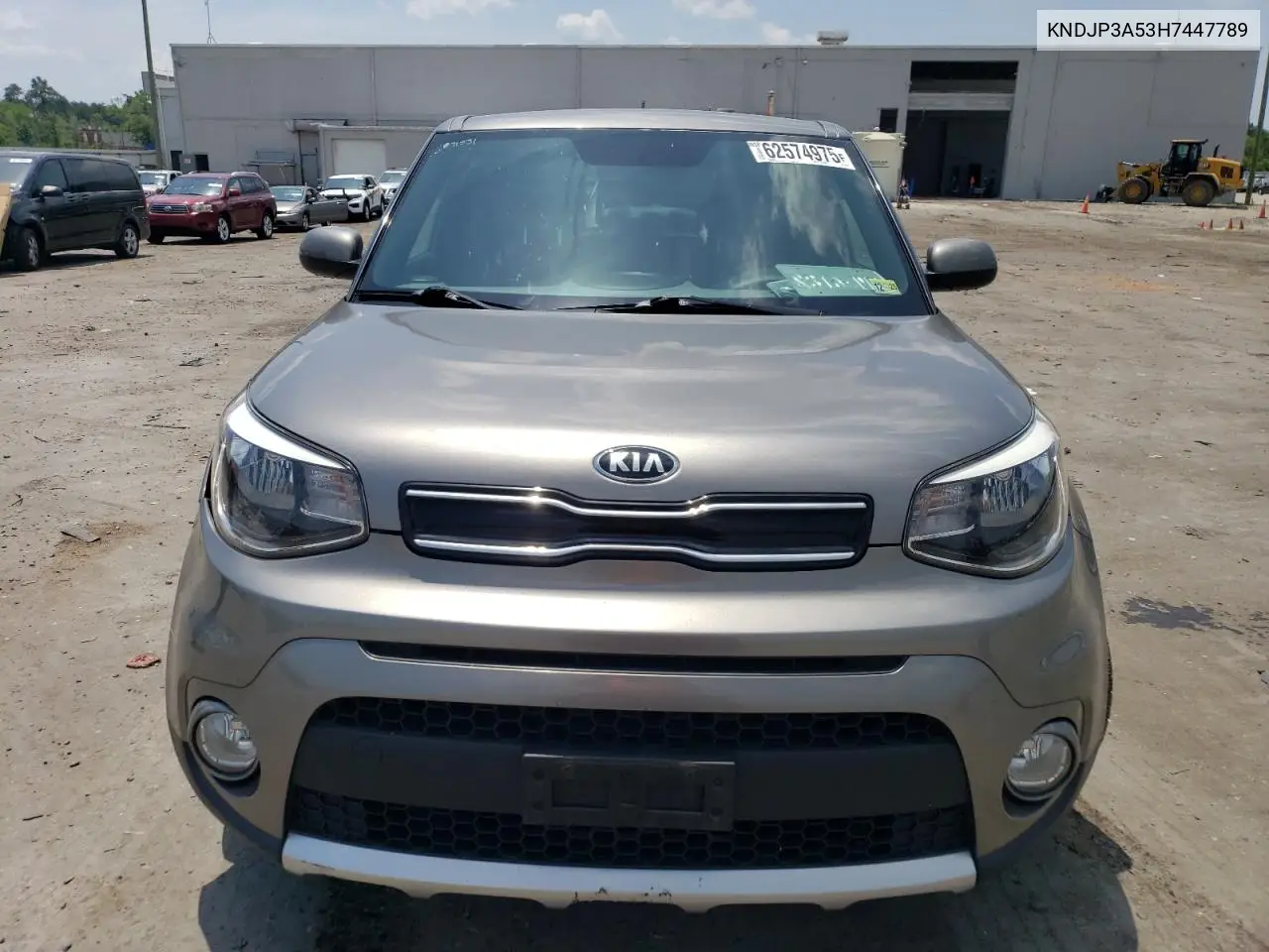 2017 Kia Soul + VIN: KNDJP3A53H7447789 Lot: 62574975