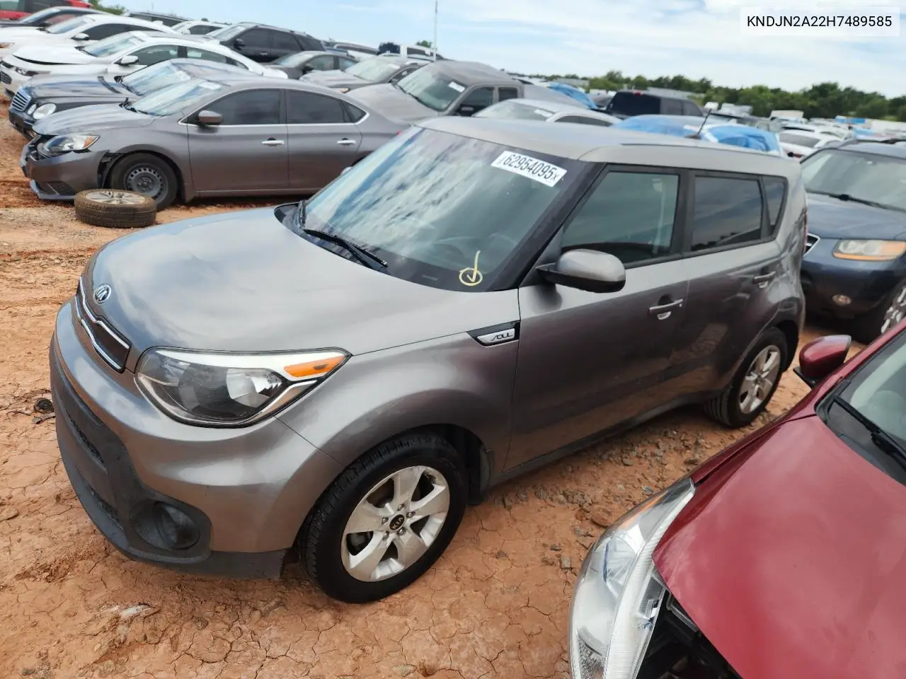 kndjn2a22h7489585 KNDJN2A22H7489585 2017 Kia Soul