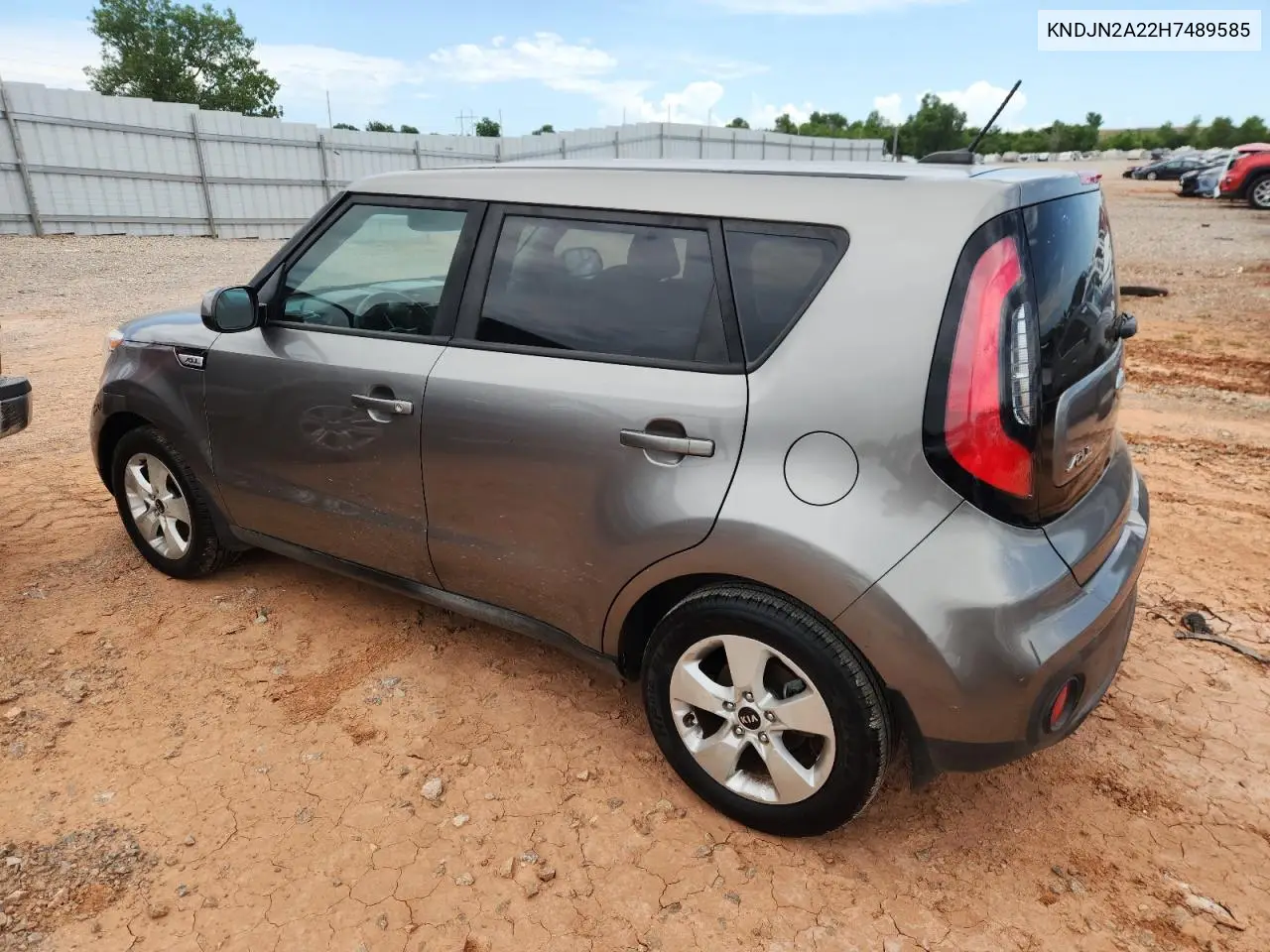 kndjn2a22h7489585 KNDJN2A22H7489585 2017 Kia Soul