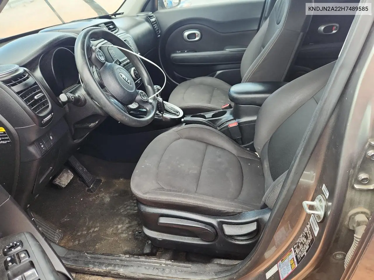 kndjn2a22h7489585 KNDJN2A22H7489585 2017 Kia Soul