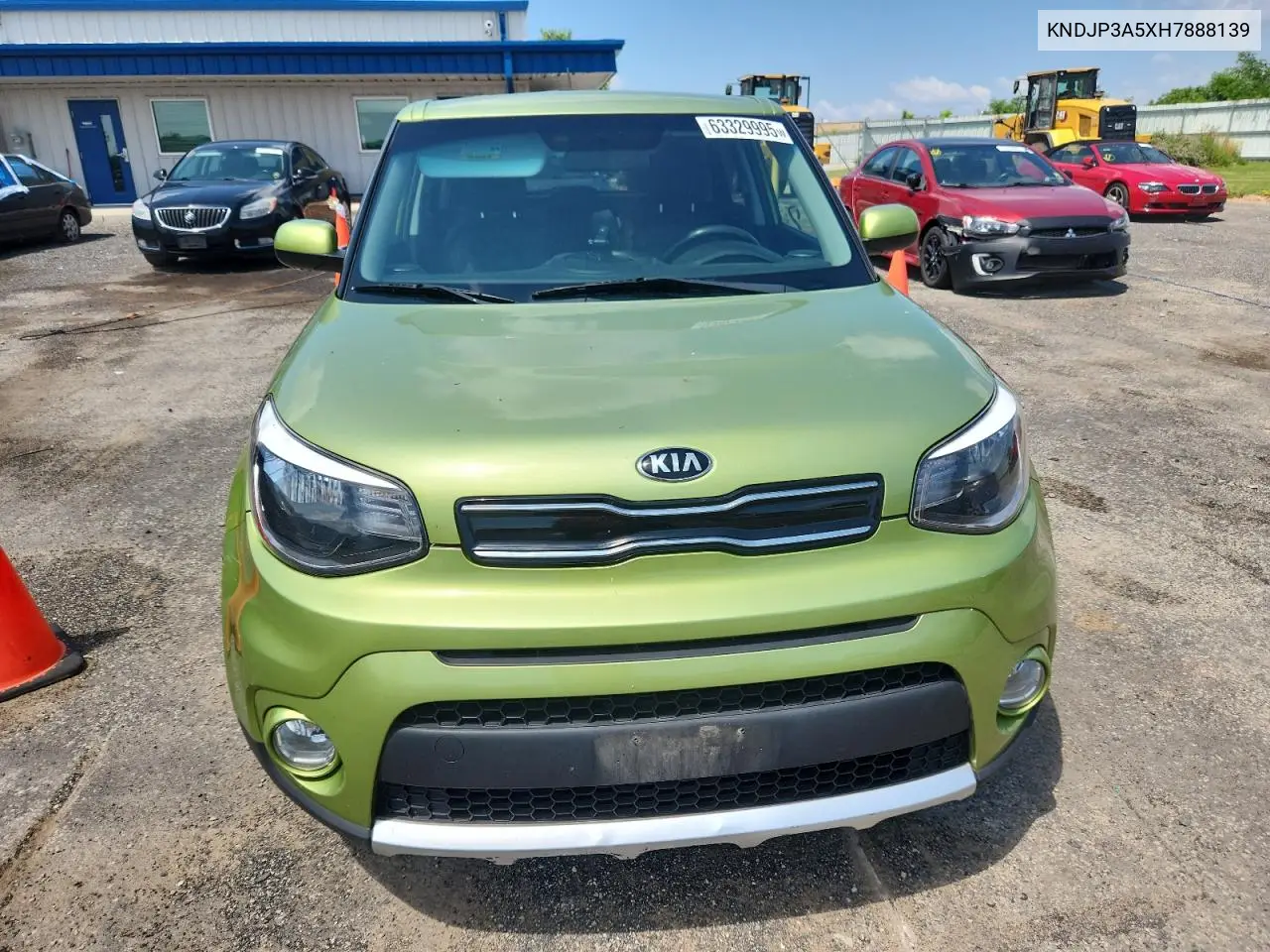 2017 Kia Soul + VIN: KNDJP3A5XH7888139 Lot: 63329995