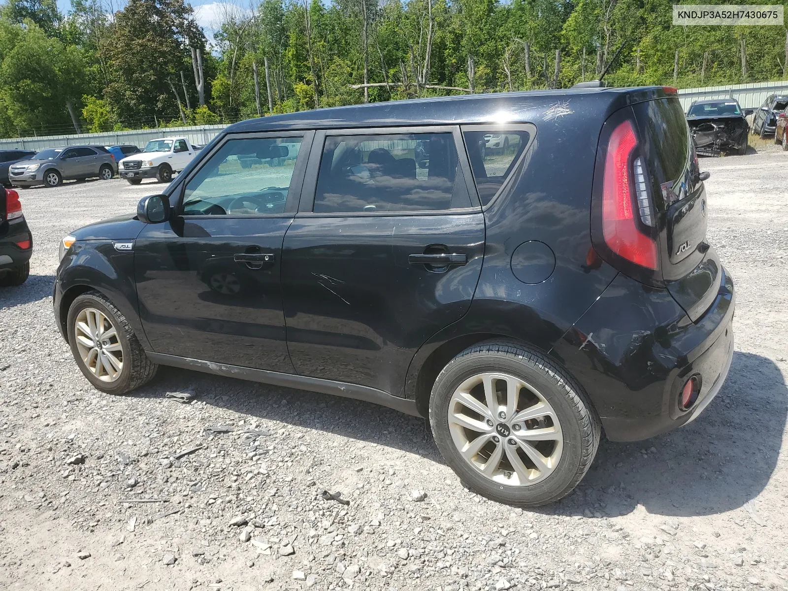 2017 Kia Soul + VIN: KNDJP3A52H7430675 Lot: 64593114