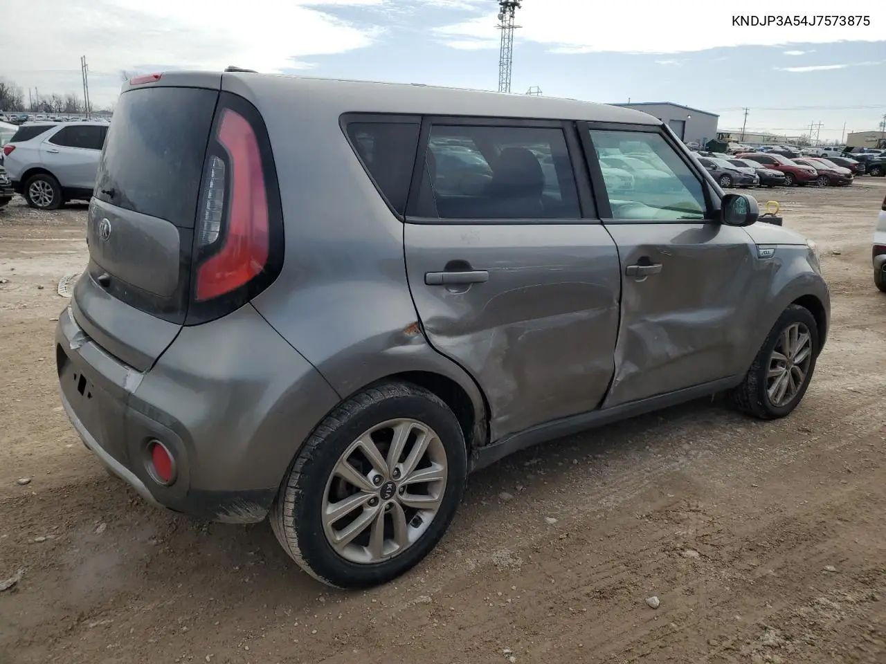 2018 Kia Soul + VIN: KNDJP3A54J7573875 Lot: 45053265