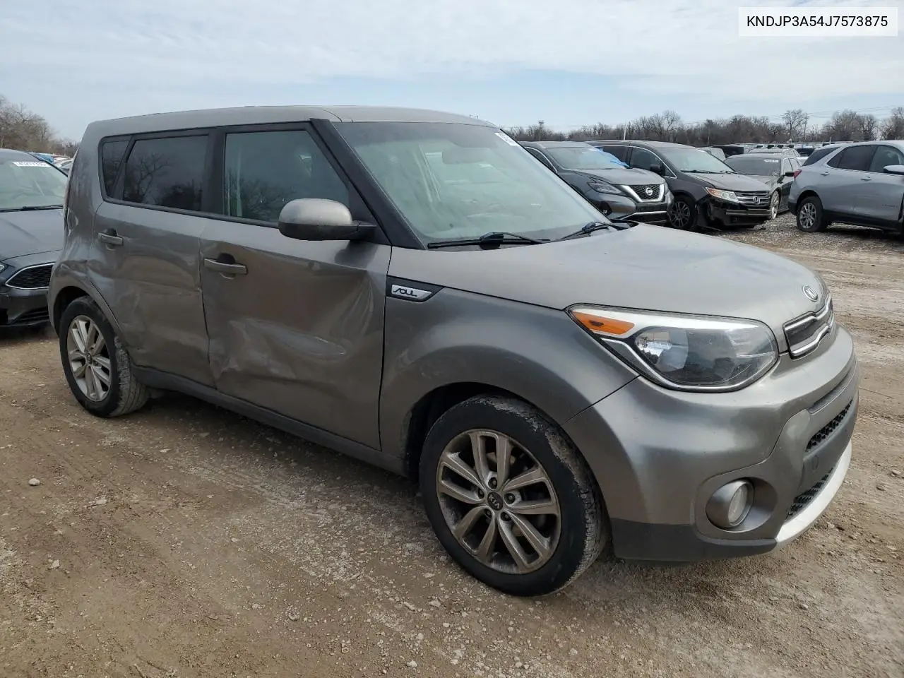 2018 Kia Soul + VIN: KNDJP3A54J7573875 Lot: 45053265