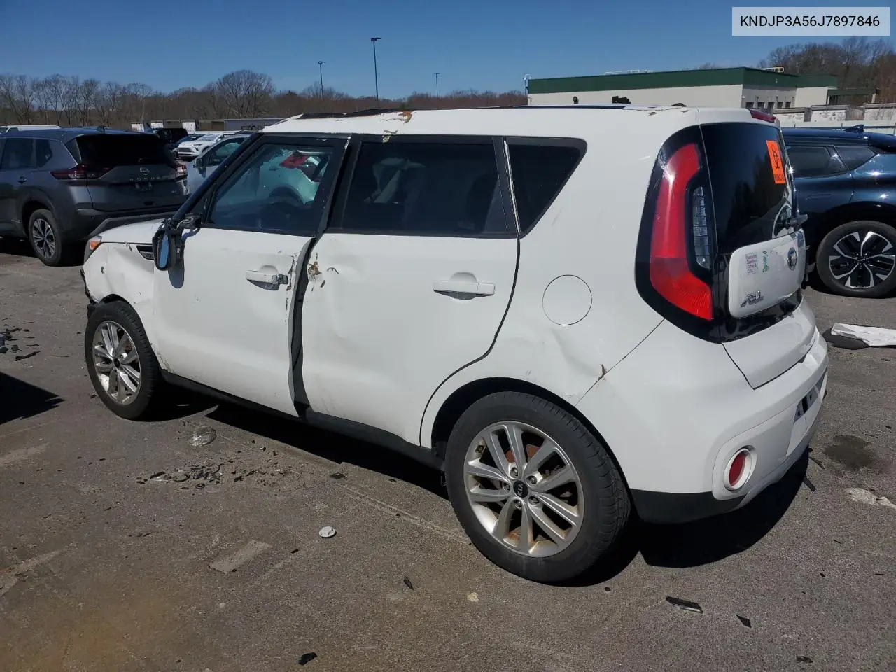 2018 Kia Soul + VIN: KNDJP3A56J7897846 Lot: 50634495