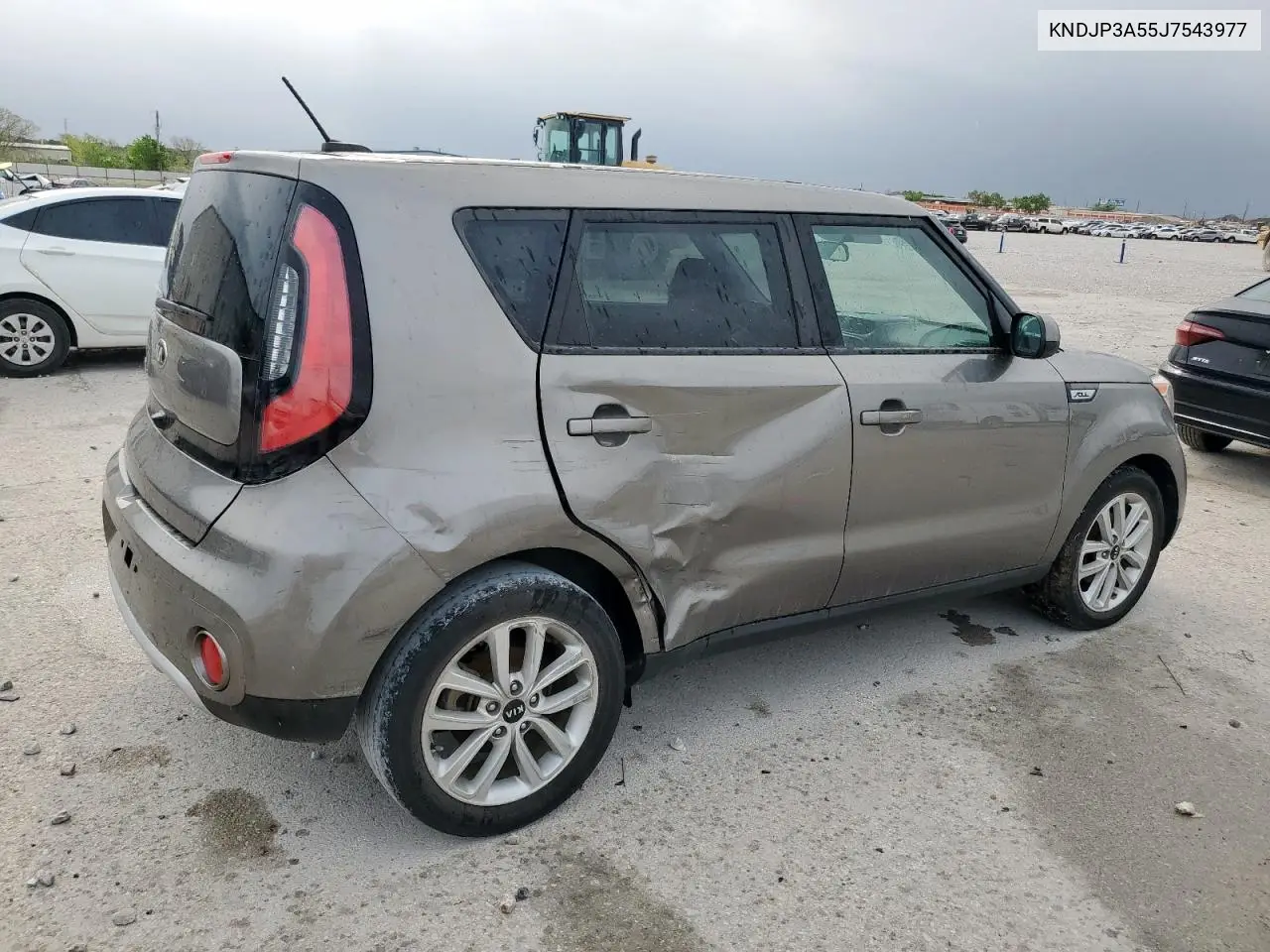 2018 Kia Soul + VIN: KNDJP3A55J7543977 Lot: 51341505