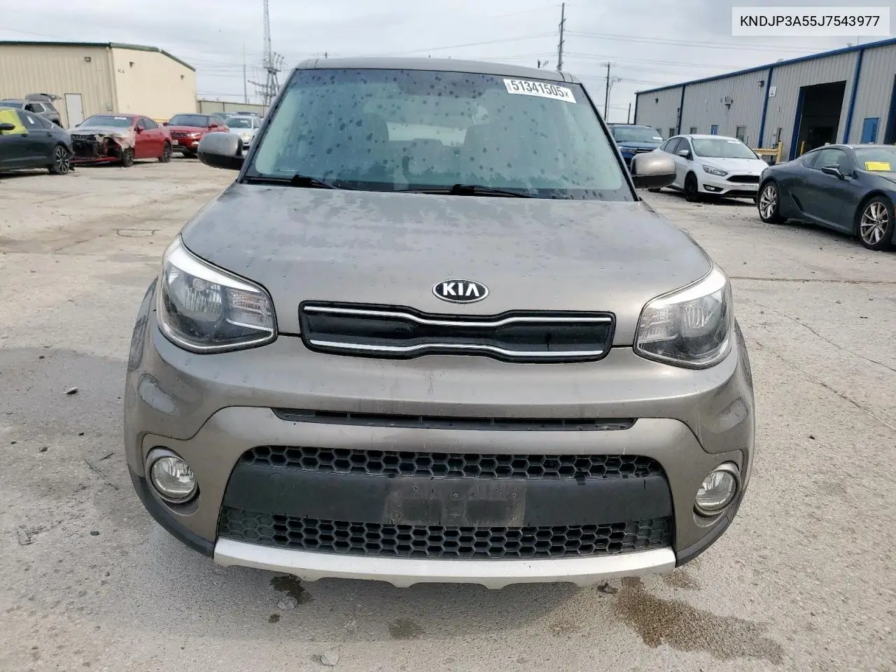 2018 Kia Soul + VIN: KNDJP3A55J7543977 Lot: 51341505