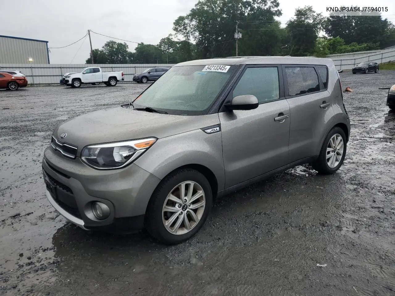 2018 Kia Soul + VIN: KNDJP3A54J7594015 Lot: 54213345