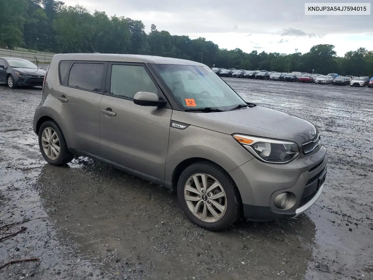 2018 Kia Soul + VIN: KNDJP3A54J7594015 Lot: 54213345