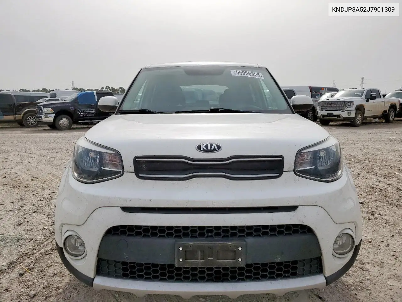2018 Kia Soul + VIN: KNDJP3A52J7901309 Lot: 55956855