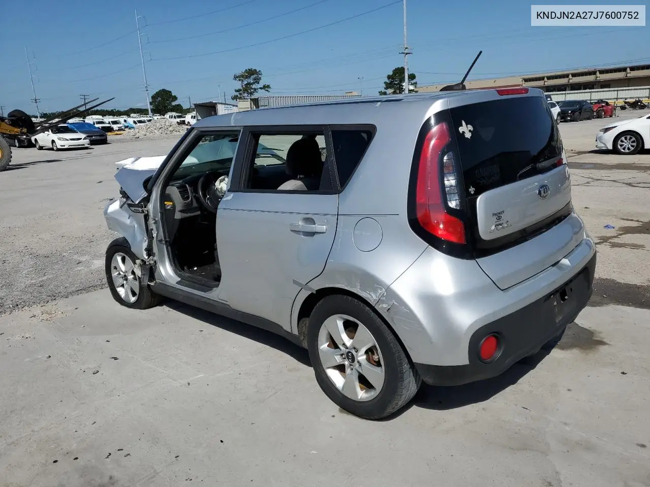 2018 Kia Soul VIN: KNDJN2A27J7600752 Lot: 56423965