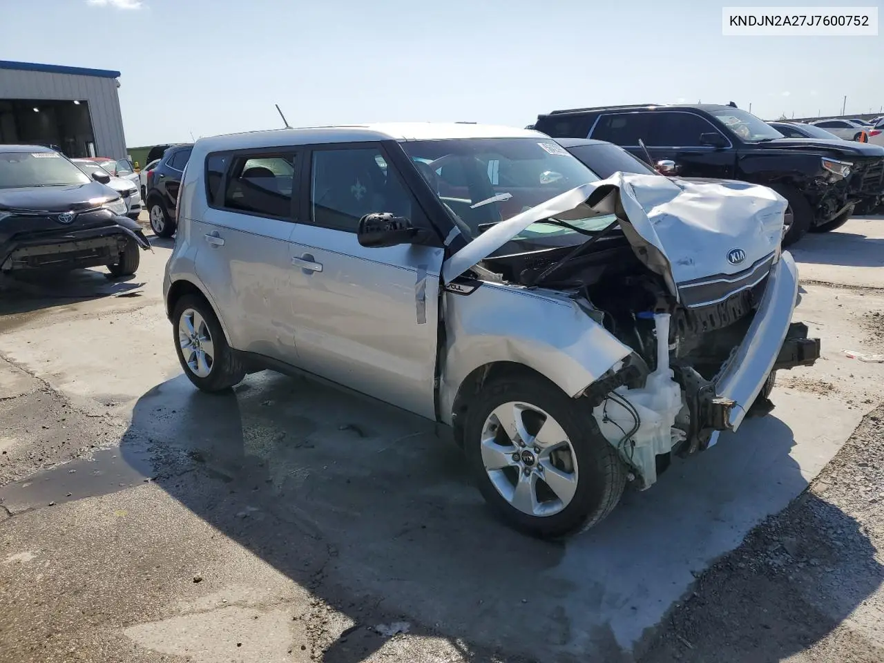 2018 Kia Soul VIN: KNDJN2A27J7600752 Lot: 56423965
