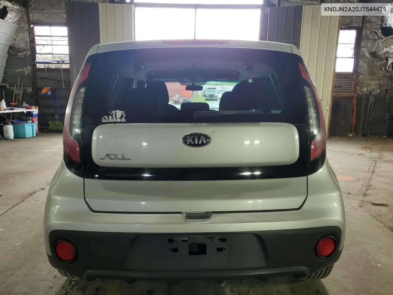 2018 Kia Soul VIN: KNDJN2A20J7544475 Lot: 56827695