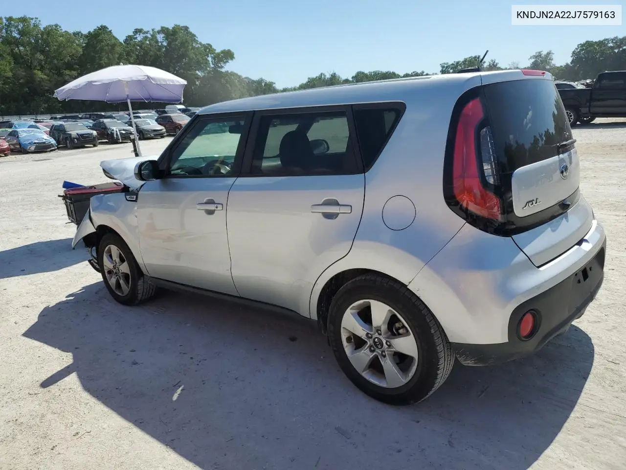 2018 Kia Soul VIN: KNDJN2A22J7579163 Lot: 57078485
