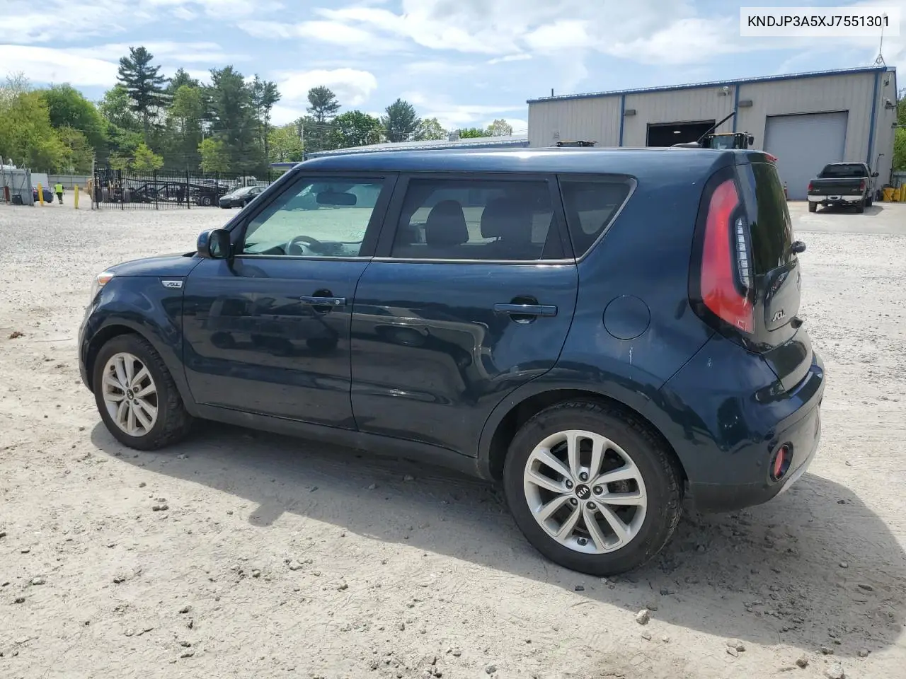 2018 Kia Soul + VIN: KNDJP3A5XJ7551301 Lot: 57247535