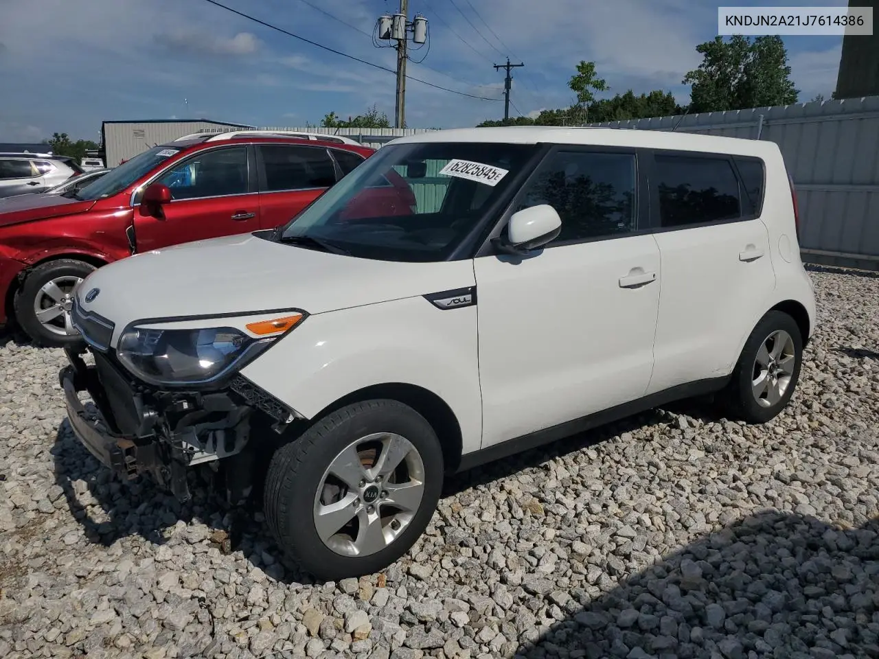 2018 Kia Soul VIN: KNDJN2A21J7614386 Lot: 62825845