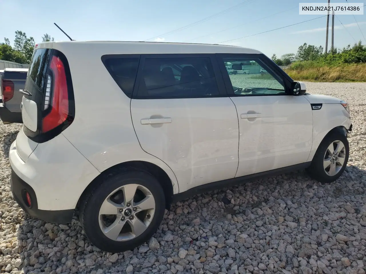 2018 Kia Soul VIN: KNDJN2A21J7614386 Lot: 62825845