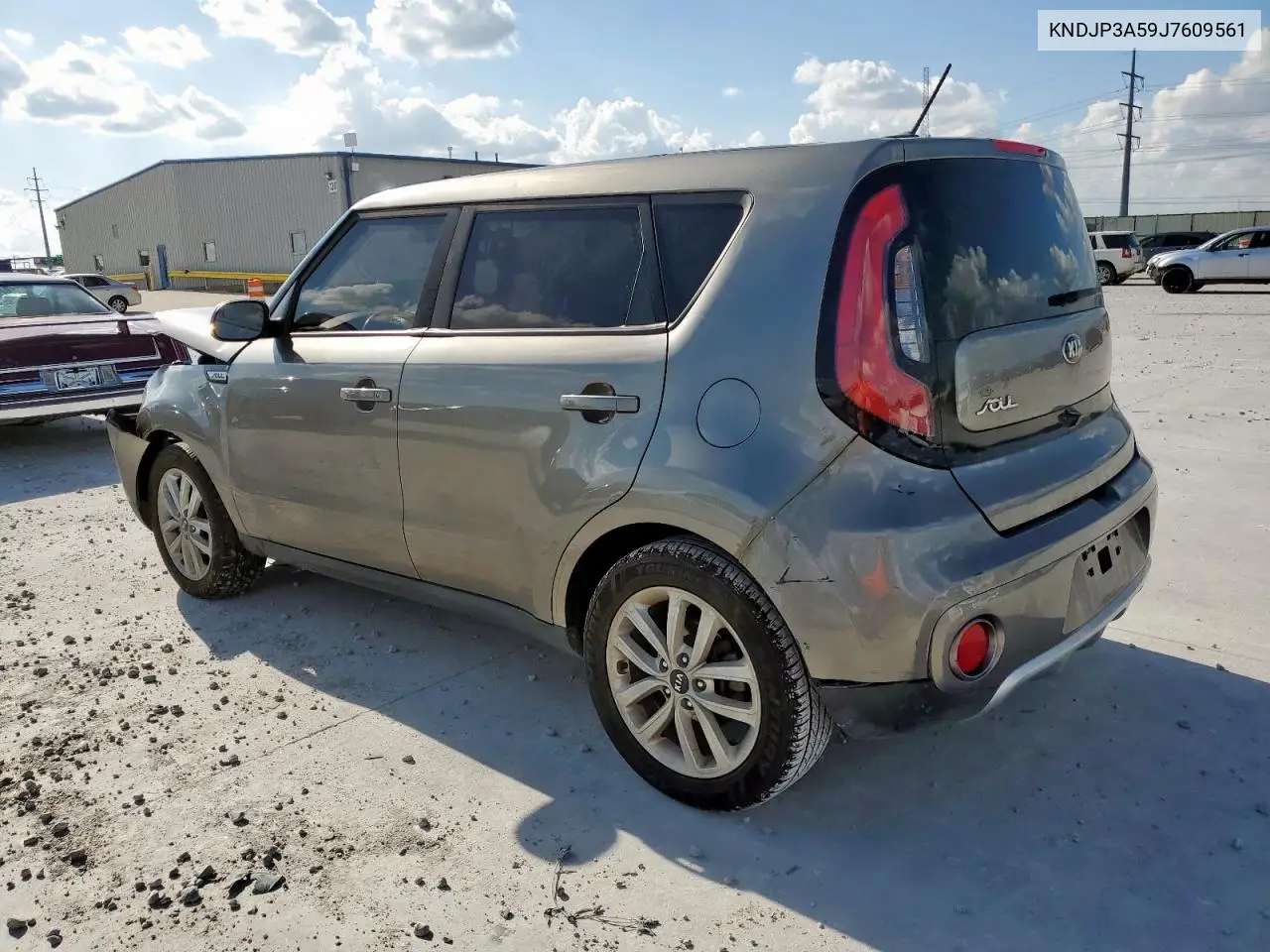 2018 Kia Soul + VIN: KNDJP3A59J7609561 Lot: 62831705