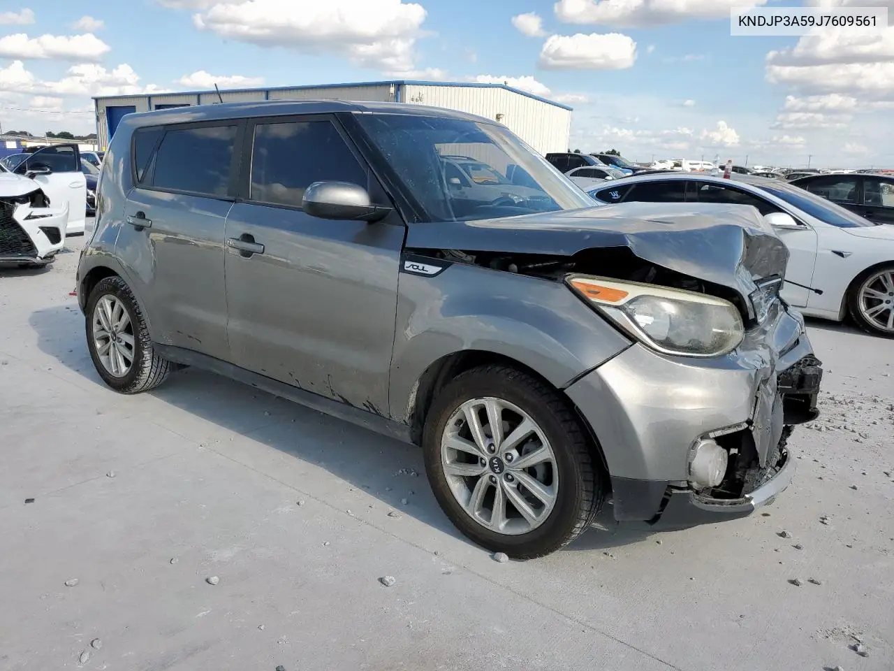 2018 Kia Soul + VIN: KNDJP3A59J7609561 Lot: 62831705