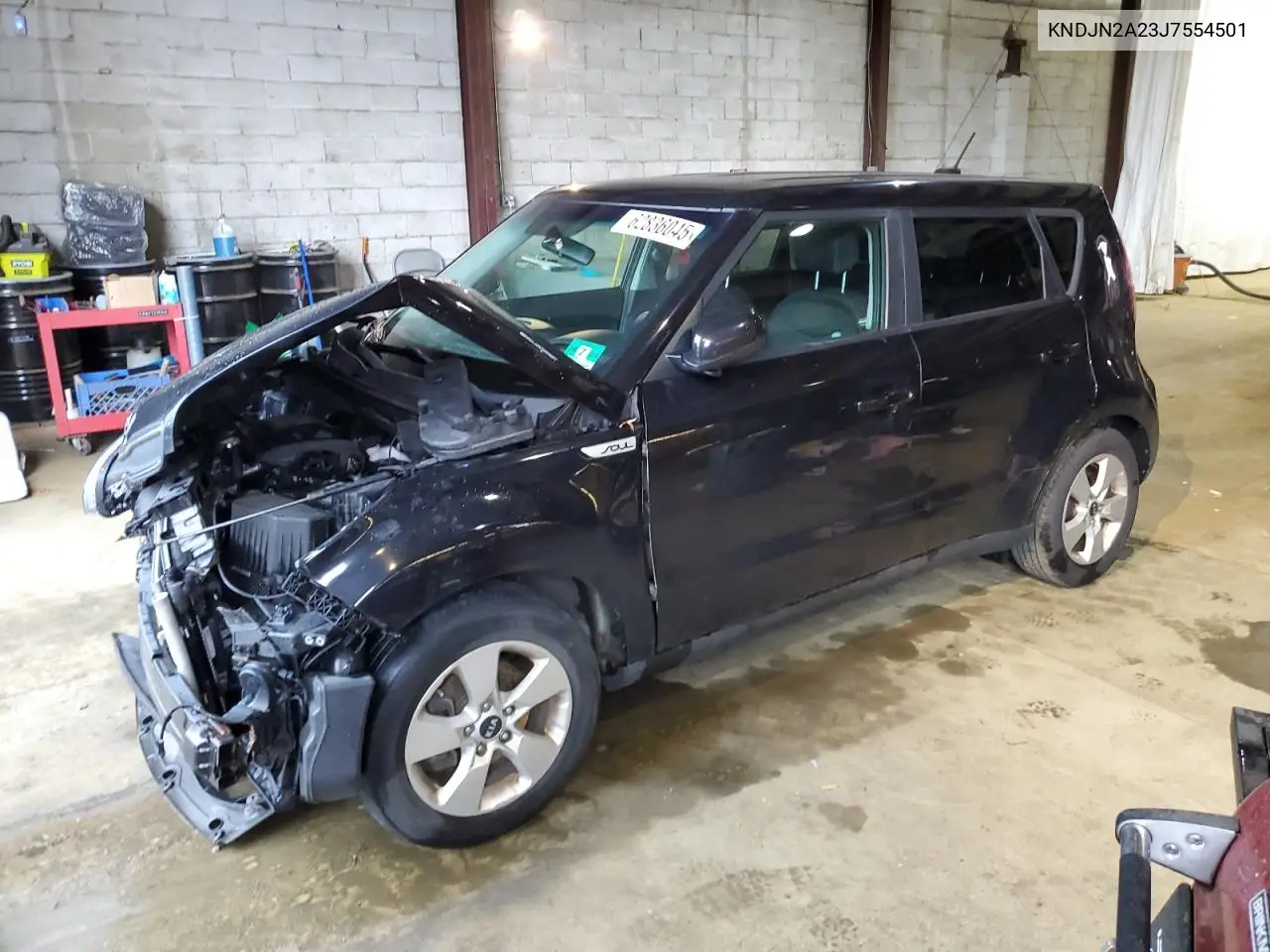 2018 Kia Soul VIN: KNDJN2A23J7554501 Lot: 62836045