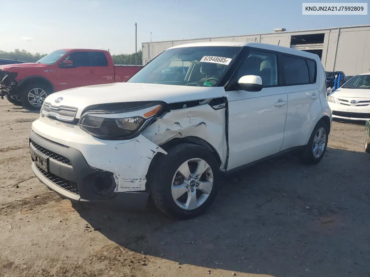 2018 Kia Soul VIN: KNDJN2A21J7592809 Lot: 62848685