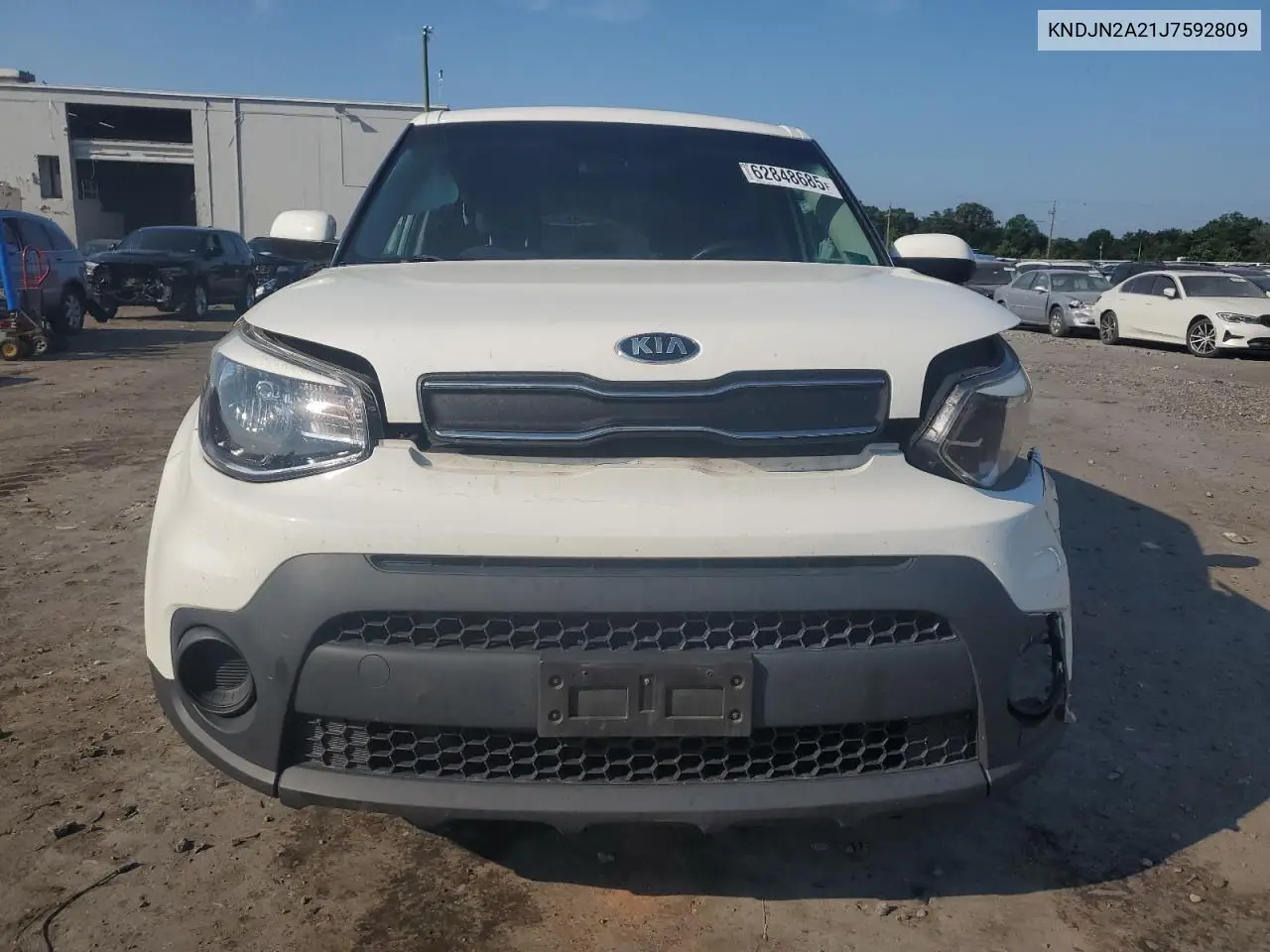 2018 Kia Soul VIN: KNDJN2A21J7592809 Lot: 62848685