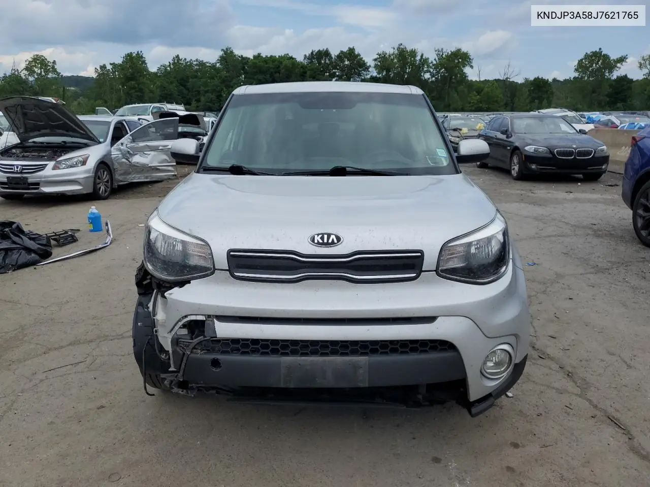 2018 Kia Soul + VIN: KNDJP3A58J7621765 Lot: 62870315